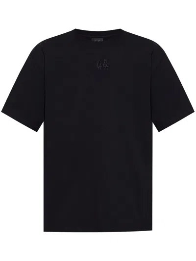 44 Label Group T-shirts And Polos Black In Black