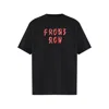 44 Label Group Cotton T-shirt With Logo Print In Black