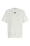 44 Label Group M White Oversized T-shirt  In White