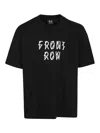 44 Label Group Front Row Cotton T-shirt In Black