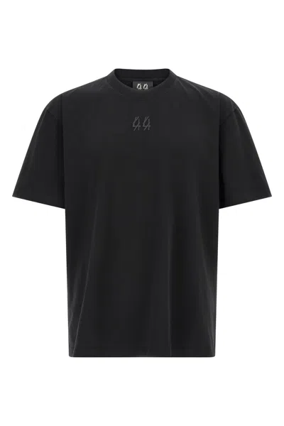 44 Label Group Black Logo Crew Neck T-shirt