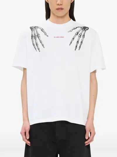 44 Label Group Time T-shirt In White
