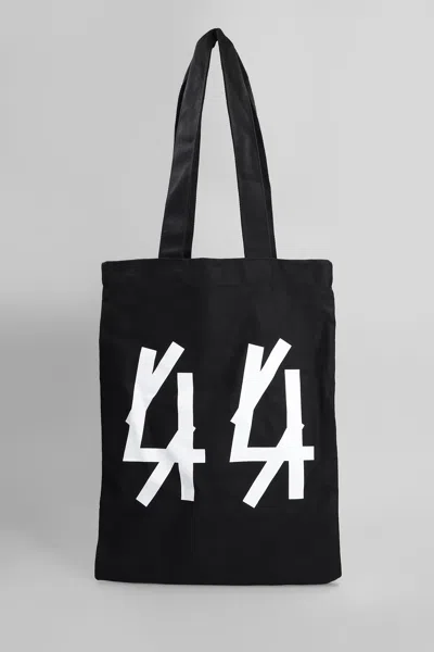 44 Label Group Tote In Black Cotton