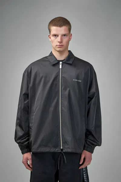 44 Label Group Tour Coach Jacket In Black