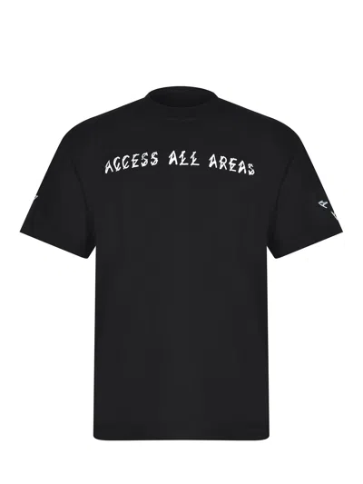 44 Label Group T-shirt In Black
