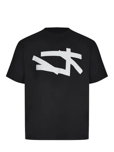 44 Label Group T-shirt In Black