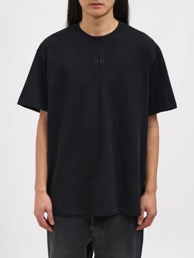 44 Label Group T-shirt 44 Solid Red Hardware In Black