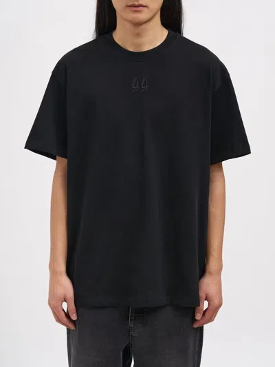 44 Label Group T-shirt 44 Solid Red Hardware In Black