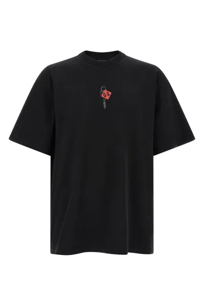 44 Label Group T-shirt With Padlock Print In Black