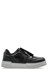 44 Label Group Polyester Sneakers In Black