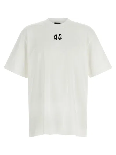 44 LABEL GROUP WHITE CREWNECK GRAPHIC T-SHIRT