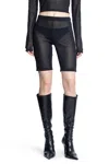 44 Label Group Woman Black Shorts In Black