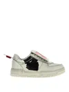 44 Label Group Avril Sneaker Sneakers In Grey Leather In Multicolour