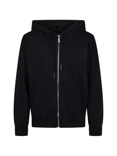 44 Label Group Zip Hoodie In Black