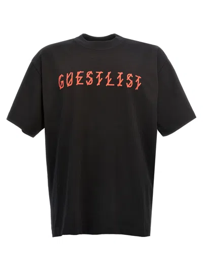 44 Label Guestlist T-shirt In Black