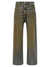 44 Label Soil Jeans Green In Gray