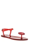 Katy Perry Geli Sandal In Smiley Face Red