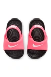 Nike Kids' Kawa Slide Sandal In 610 Dgtlpk/white