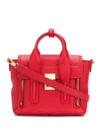 3.1 Phillip Lim Pashli Mini Satchel In Red