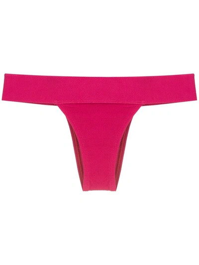 Lenny Niemeyer Waistband Bikini Bottoms In Pink