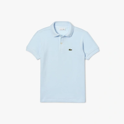Lacoste Kids' Regular Fit Petit Piqué Polo - 10 Years In Blue