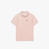 Lacoste Kids' Regular Fit Petit Piquã© Polo - 4 Years In Pink