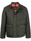 Polo Ralph Lauren Beaton Quilted Jacket Olive Green In Green