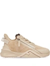Fendi Flow Side-zip Trainer Sneakers In Neutrals