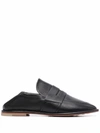 AGL ATTILIO GIUSTI LEOMBRUNI FOLDING HEEL LOAFERS