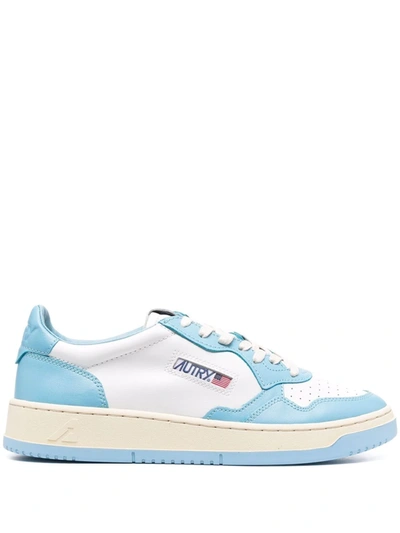 Autry Medalist Low-top Sneakers In Blue