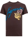Travis Scott X Fragment Icons T-shirt In Brown