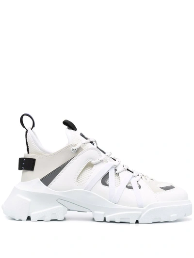 Mcq By Alexander Mcqueen White Orbyt Descender No. 2 Trainers