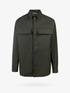 Valentino Men's Nylon Overshirt Vltn In Green