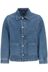 APC A.P.C. BUTTONED DENIM JACKET