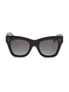 Celine Oversized Cat-eye Acetate Sunglasses In Black
