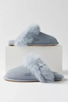 Ugg Scuff Sis Sheepskin Slipper In Ash Fog