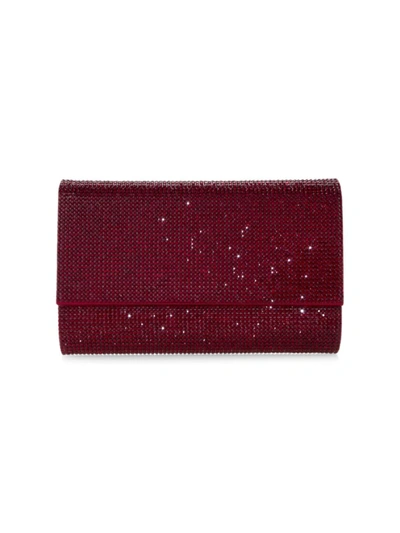 Judith Leiber Fizzoni Crystal Clutch In Ebonized S