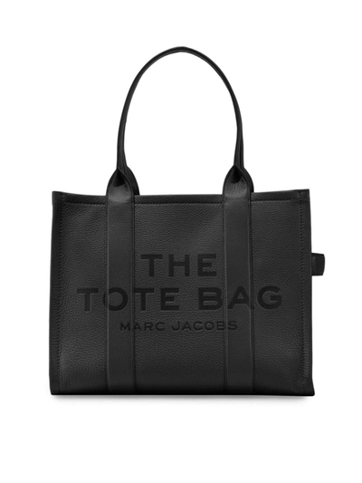 Marc Jacobs Women's The Large Leather Tote In Black