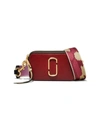Marc Jacobs The Snapshot Coated Leather Camera Bag In Vachetta Red Multi