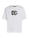 Dolce & Gabbana Logo-print T-shirt In Bianco