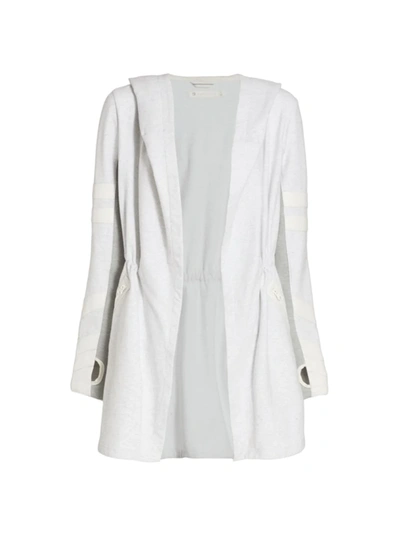 Blanc Noir Maitri Traveler Jacket In Pearl White