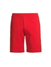 Alexander Mcqueen M Pre Shorts Selvedge Logo Shorts In Red