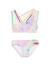Little Peixoto Kids' Little Girl's & Girl's 2-piece Olivia Bikini Set In Summer Skies