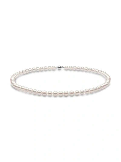 Saks Fifth Avenue Women's 14k White Gold & 8.5-9 Mm Cultured Freshwater Pearl Necklace