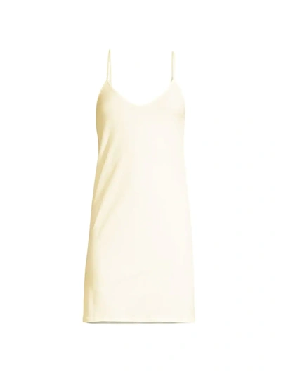 Skin Sexy Cotton Slip Dress In Buttercream