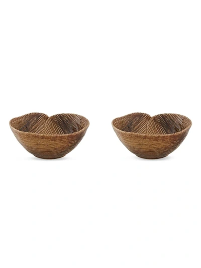 Bordallo Pinheiro Bananas From Madeira 2-piece Salad Bowl Set