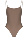 JADE SWIM HINGE SCOOP-BACK SWIMSUIT