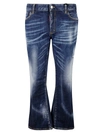 DSQUARED2 FLARED CUFFS 5 POCKETS JEANS,S72LB0434S30685 470