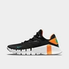 Nike Men's Free Metcon 4 Training Shoes In Black/clear Emerald/total Orange/white/particle Grey
