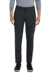 Bugatchi Stretch Knit Cotton Blend Pants In Anthracite